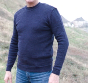 Navy Crew Neck Jumper