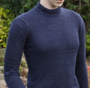 Navy Wensleydale jumper